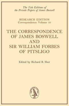 Correspondence of James Boswell and Sir William Forbes of Pitsligo (eBook, ePUB) - Boswell, James