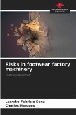 Risks in footwear factory machinery