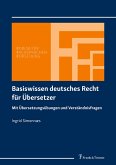 Basiswissen deutsches Recht für Übersetzer