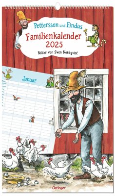 Pettersson und Findus. Familienkalender 2025 - Nordqvist, Sven