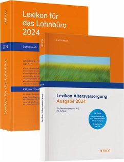 Buchpaket Lexikon für das Lohnbüro und Lexikon Altersversorgung 2024 - Schönfeld, Wolfgang;Plenker, Jürgen;Schaffhausen, Heinz-Willi