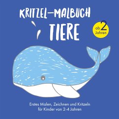Image of Kritzel-Malbuch Tiere ab 2 Jahren
