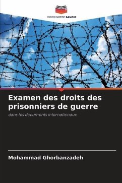 Examen des droits des prisonniers de guerre - Ghorbanzadeh, Mohammad