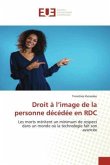 Droit à l¿image de la personne décédée en RDC