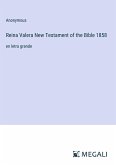 Reina Valera New Testament of the Bible 1858