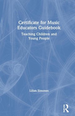 Certificate for Music Educators Guidebook - Simones, Lilian