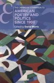 Cambridge Companion to American Poetry and Politics since 1900 (eBook, ePUB)