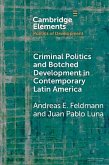 Criminal Politics and Botched Development in Contemporary Latin America (eBook, ePUB)