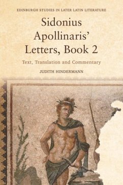 Cover Sidonius Apollinaris' Letters, Book 2 (eBook, ePUB)