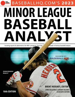 2023 Minor League Baseball Analyst (eBook, ePUB) - Gordon, Rob; Deloney, Jeremy; Hershey, Brent