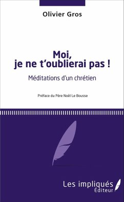Cover Moi, je ne t'oublierai pas ! (eBook, PDF)