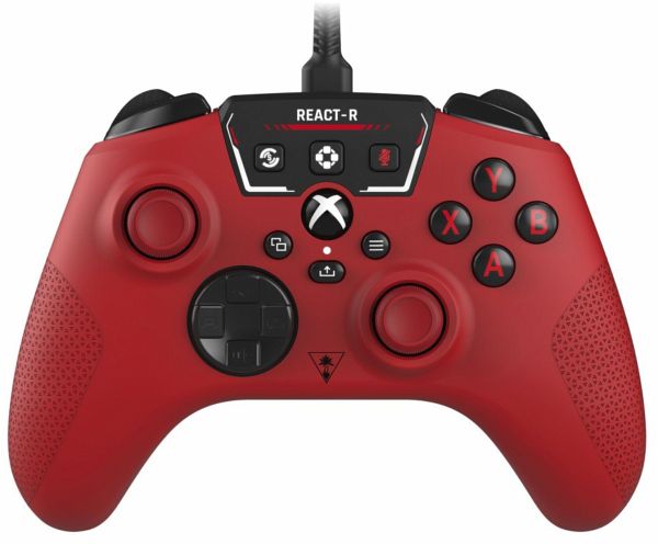Turtle Beach REACT-R Controller Rot Xbox One, S/X Win 10/11 Turtle Beach REACT-R Controller Rot Xbox One, S/X Win 10/11