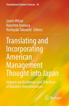 Translating and Incorporating American Management Thought into Japan