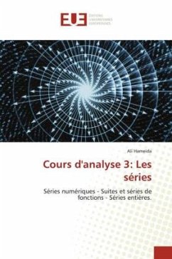 Cours d'analyse 3: Les séries - Hameida, Ali