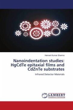 Nanoindentation studies: HgCdTe epitaxial films and CdZnTe substrates