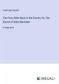 The Pony Rider Boys in the Ozarks; Or, The Secret of Ruby Mountain