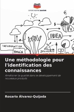 Une méthodologie pour l'identification des connaissances - Álvarez-Quijada, Rosario