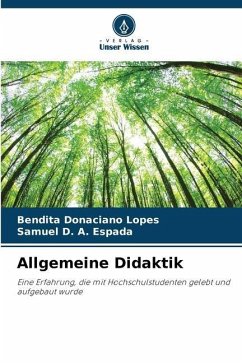 Allgemeine Didaktik - Lopes, Bendita Donaciano;Espada, Samuel D. A.