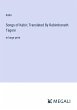 Songs of Kabir; Translated By... - Bild 1