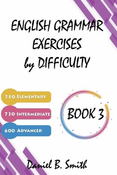 Cover English Grammar Exercises by Difficulty