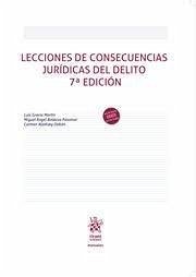 Cover Lecciones de consecuencias Jurídicas del Delito 7ª Edición