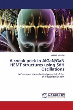 A sneak peek in AlGaN/GaN HEMT structures using SdH Oscillations - MISHRA, MANNA