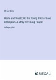 Haste and Waste; Or, the Young Pilot of Lake Champlain, A Story for Young People