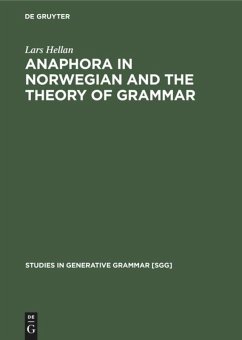 Anaphora in Norwegian and the Theory of Grammar (eBook, PDF) - Hellan, Lars