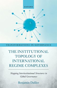 Cover The Institutional Topology of International Regime Complexes (eBook, ePUB)