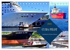 CUBA PILOT - Lotsenboote im Einsatz in Havanna (Tischkalender 2024 DIN A5 quer), CALVENDO Monatskalender
