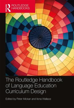 Cover The Routledge Handbook of Language Education Curriculum Design (eBook, ePUB)