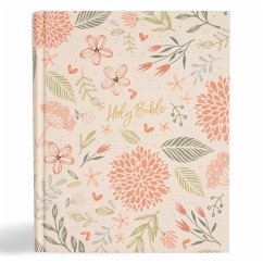 CSB Notetaking Bible, Expanded Reference Edition, Floral Cloth Over Board - Csb Bibles By Holman