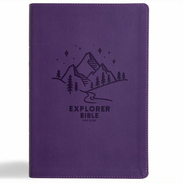 KJV Explorer Bible for Kids, Purple Leathertouch KJV Explorer Bible for Kids, Purple Leathertouch