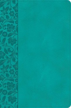KJV Giant Print Reference Bible, Teal Leathertouch - Holman Bible Publishers