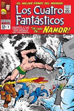 Cover Biblioteca Marvel 27. Los Cuatro FantÃ¡sticos 7