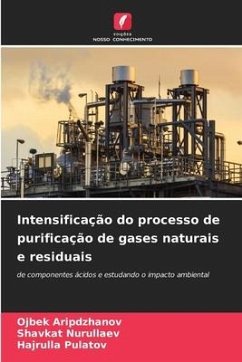 Intensificação do processo de purificação de gases naturais e residuais - Aripdzhanov, Ojbek;Nurullaev, Shavkat;Pulatov, Hajrulla