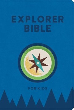 KJV Explorer Bible for Kids, Royal Blue Leathertouch - Holman Bible Publishers