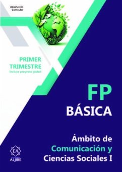 Cover FP Básica. Ámbito de Comunicación y Ciencias Sociales. Primer trimestre