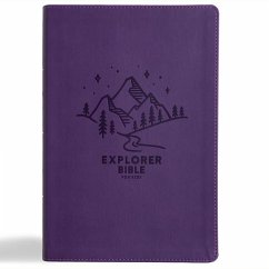 KJV Explorer Bible for Kids, Purple Leathertouch, Indexed - Holman Bible Publishers