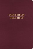 Rvr 1960/KJV Biblia Bilingüe Letra Grande, Borgoña Imitación Piel (2024 Ed.)