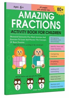 Amazing Fractions Activity Book - Wonder House Books