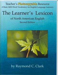 Cover The Learner's Lexicon of North American English