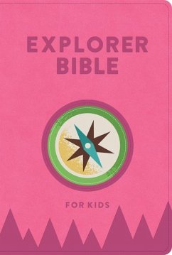 KJV Explorer Bible for Kids, Bubble Gum Leathertouch, Indexed - Holman Bible Publishers
