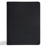 CSB Men of Character Bible, Revised and Updated, Black Genuine Leather, Indexed