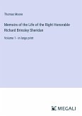 Memoirs of the Life of the Right Honorable Richard Brinsley Sheridan
