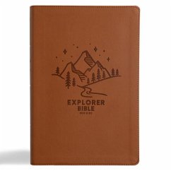 KJV Explorer Bible for Kids, Brown Leathertouch - Holman Bible Publishers