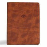 CSB Men of Character Bible, Revised and Updated, Brown Leathertouch, Indexed