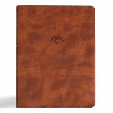 CSB Men of Character Bible, Revised and Updated, Brown Leathertouch