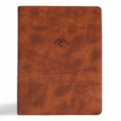 Cover CSB Men of Character Bible, Revised and Updated, Brown Leathertouch