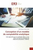 Conception d¿un modèle de comptabilité analytique